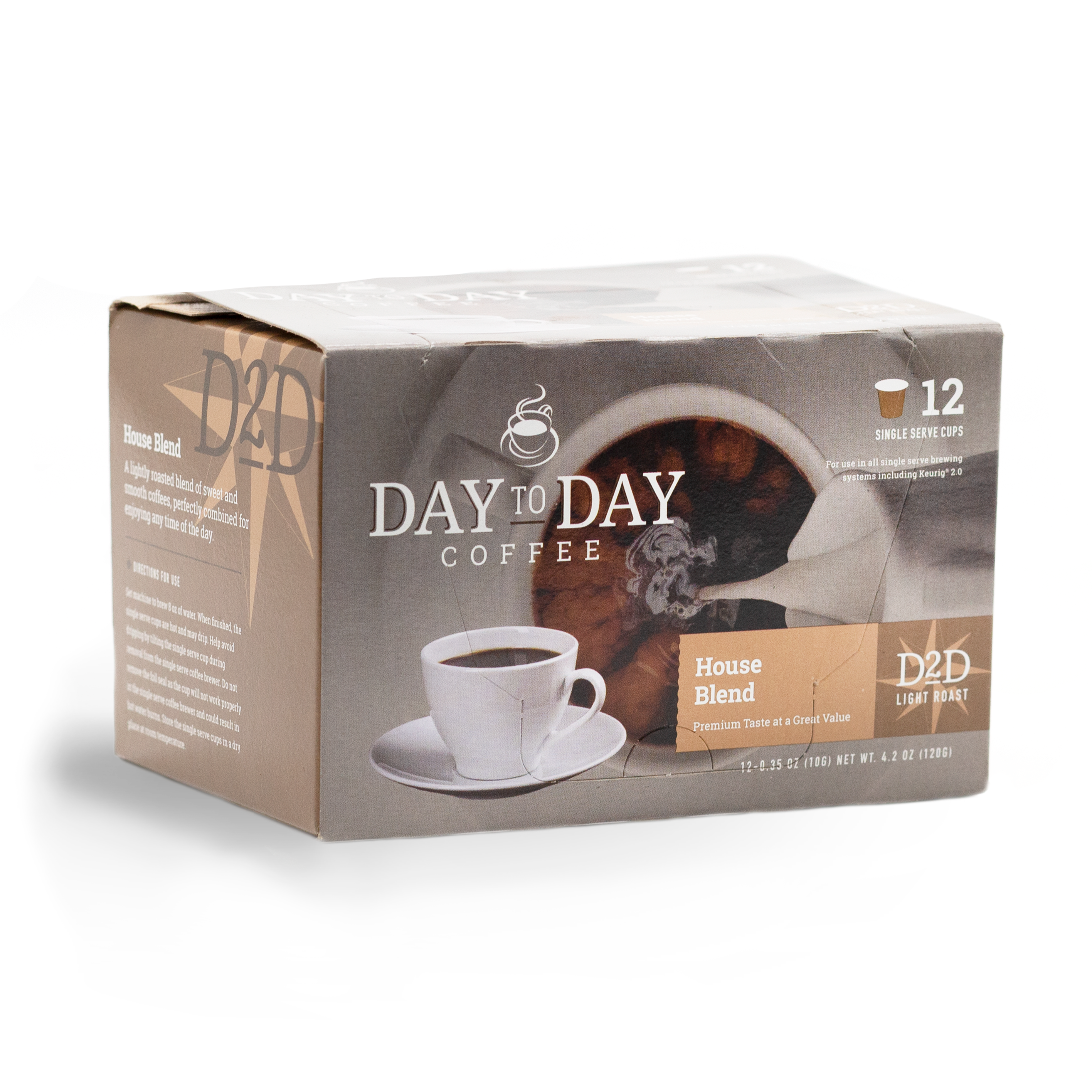 House Blend Single Serve Coffee Pods - Day to Day Coffee®
