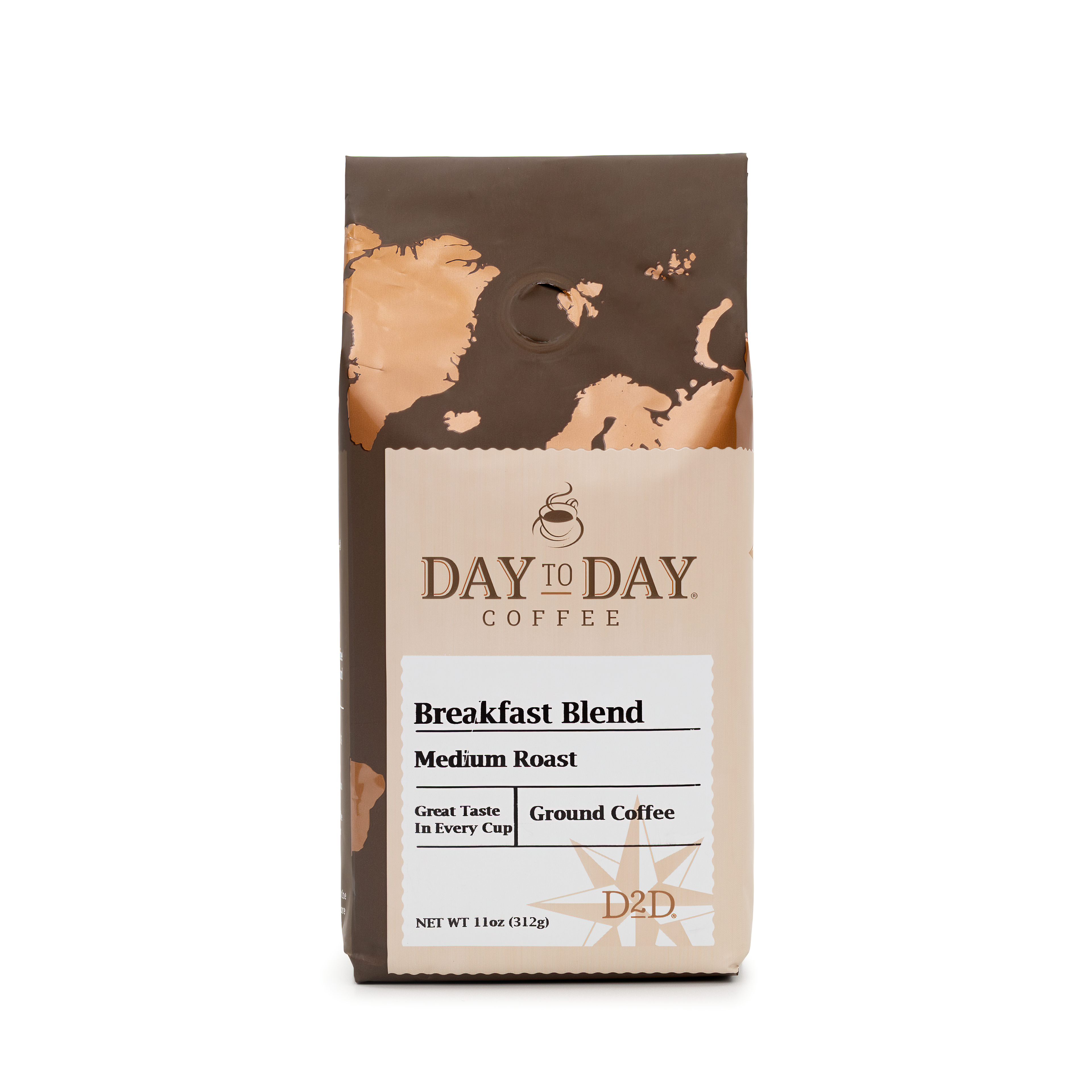 Breakfast Blend Ground Coffee - Day to Day Coffee®