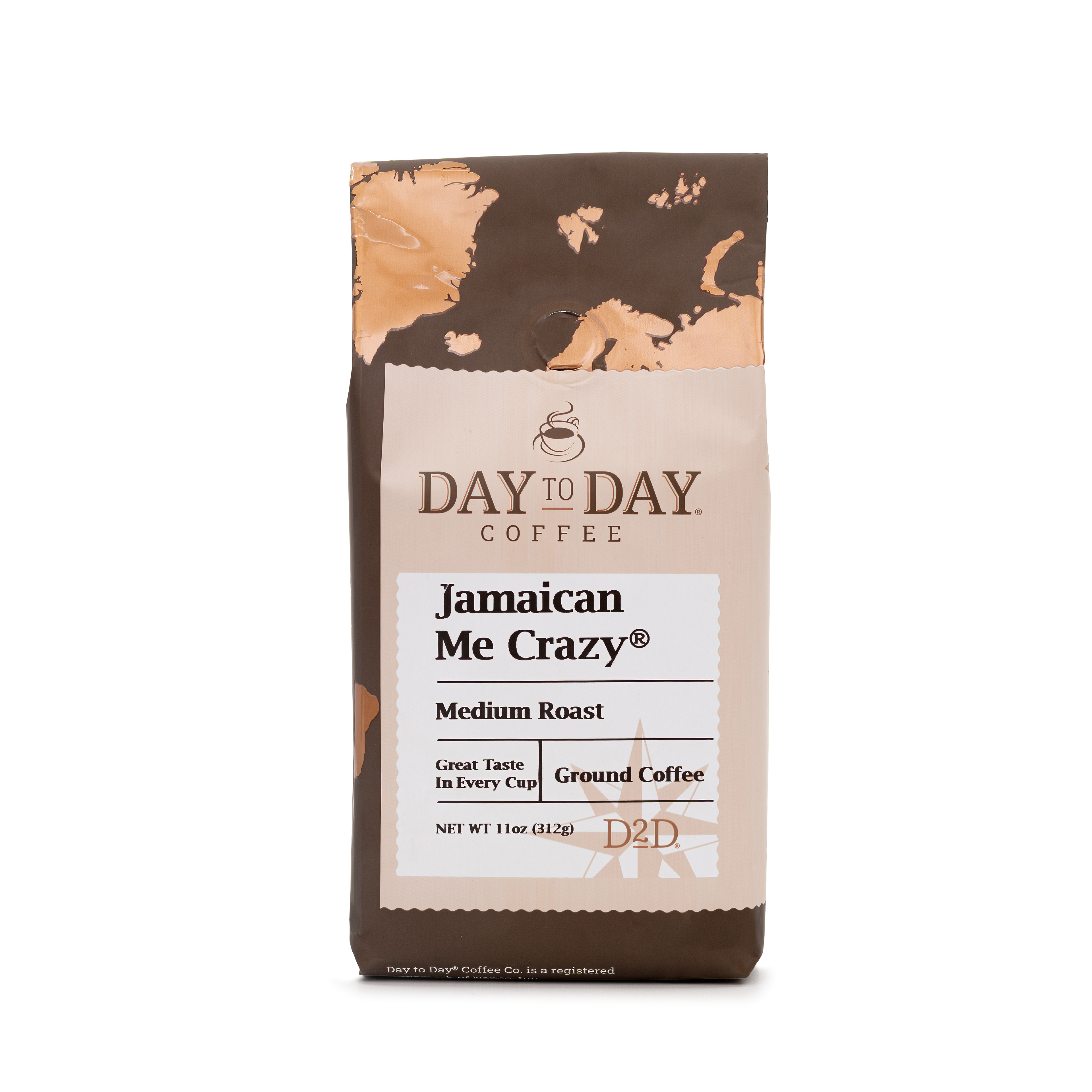 Day to Day Jamaican Me Crazy® Ground Coffee – Day to Day Coffee®
