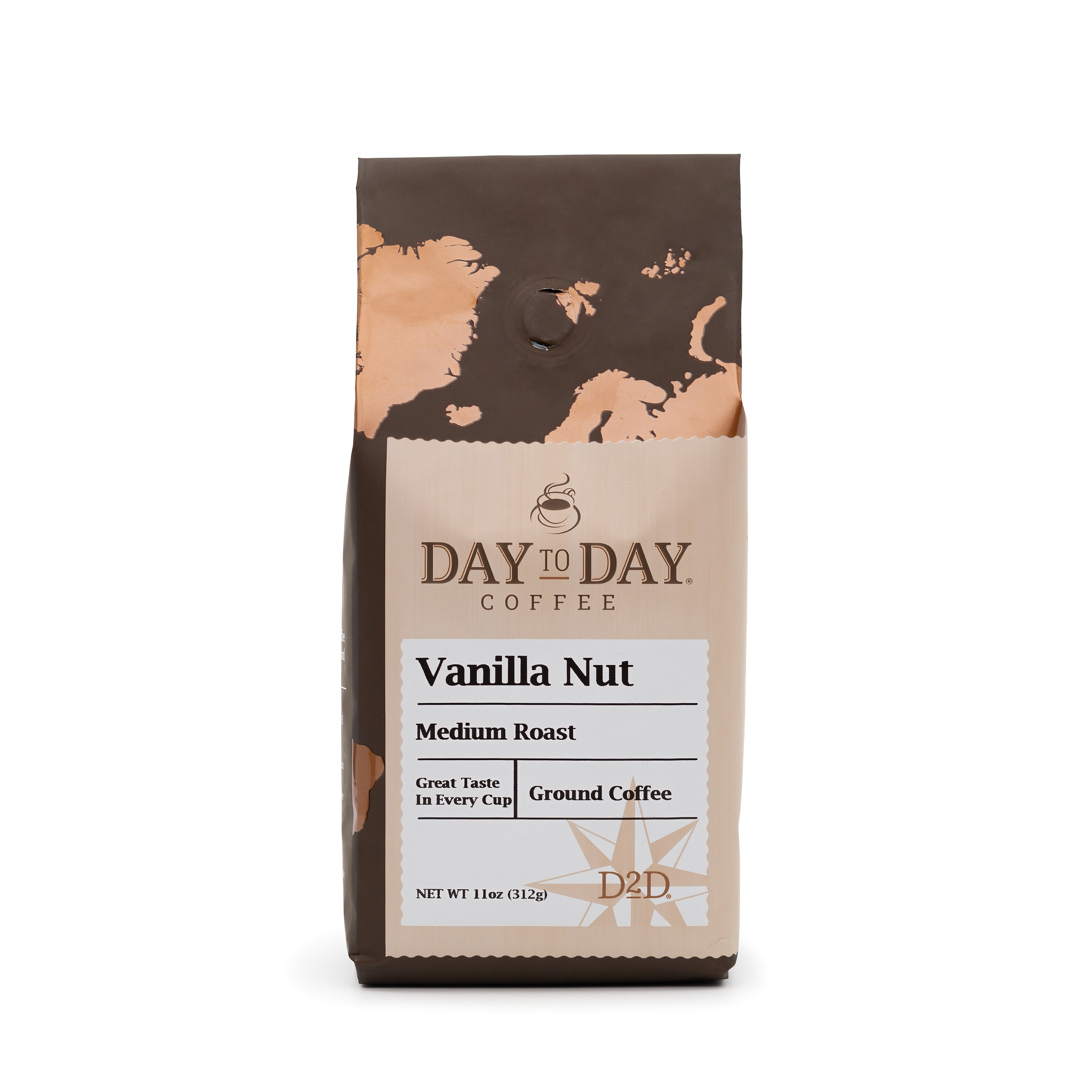 Vanilla Nut Ground Coffee - Day to Day Coffee®