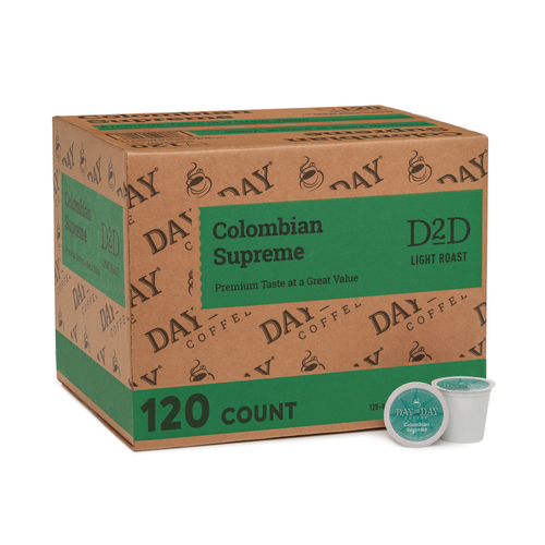 Colombian Supreme Light Roast Single Serve Coffee Pods