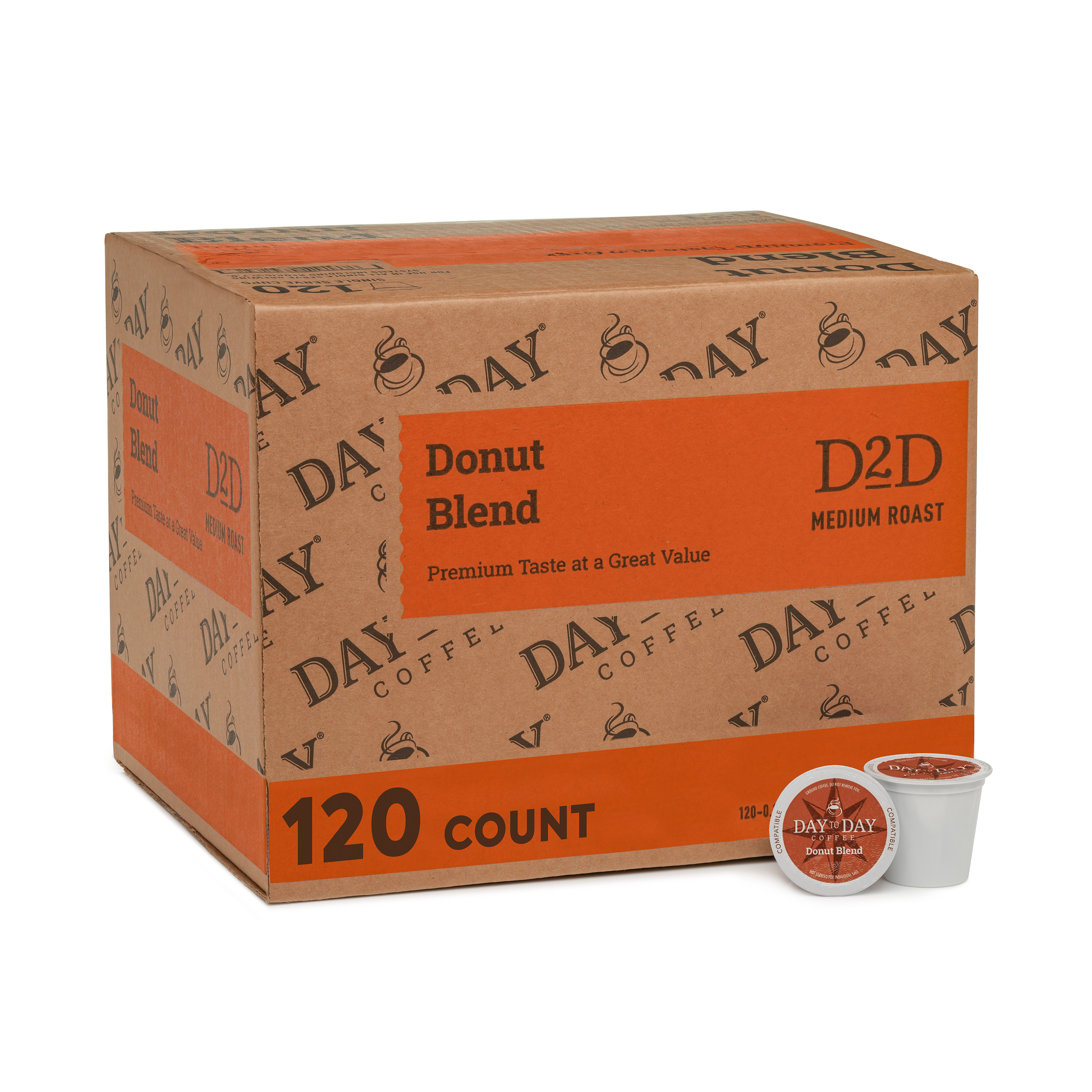 Donut Blend Medium Roast Single Serve Coffee Pods