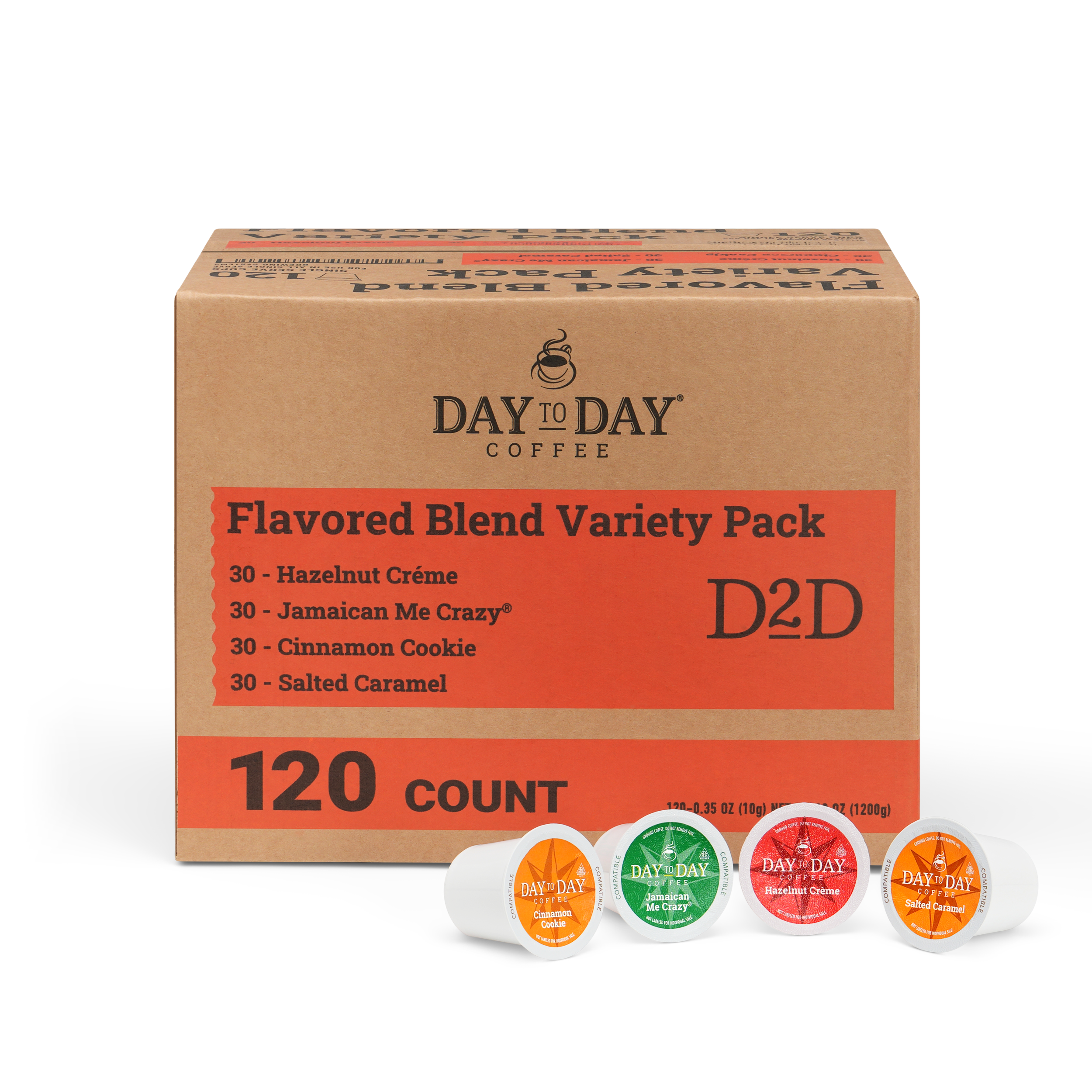 Flavored Variety Pack Single Serve Coffee Pods