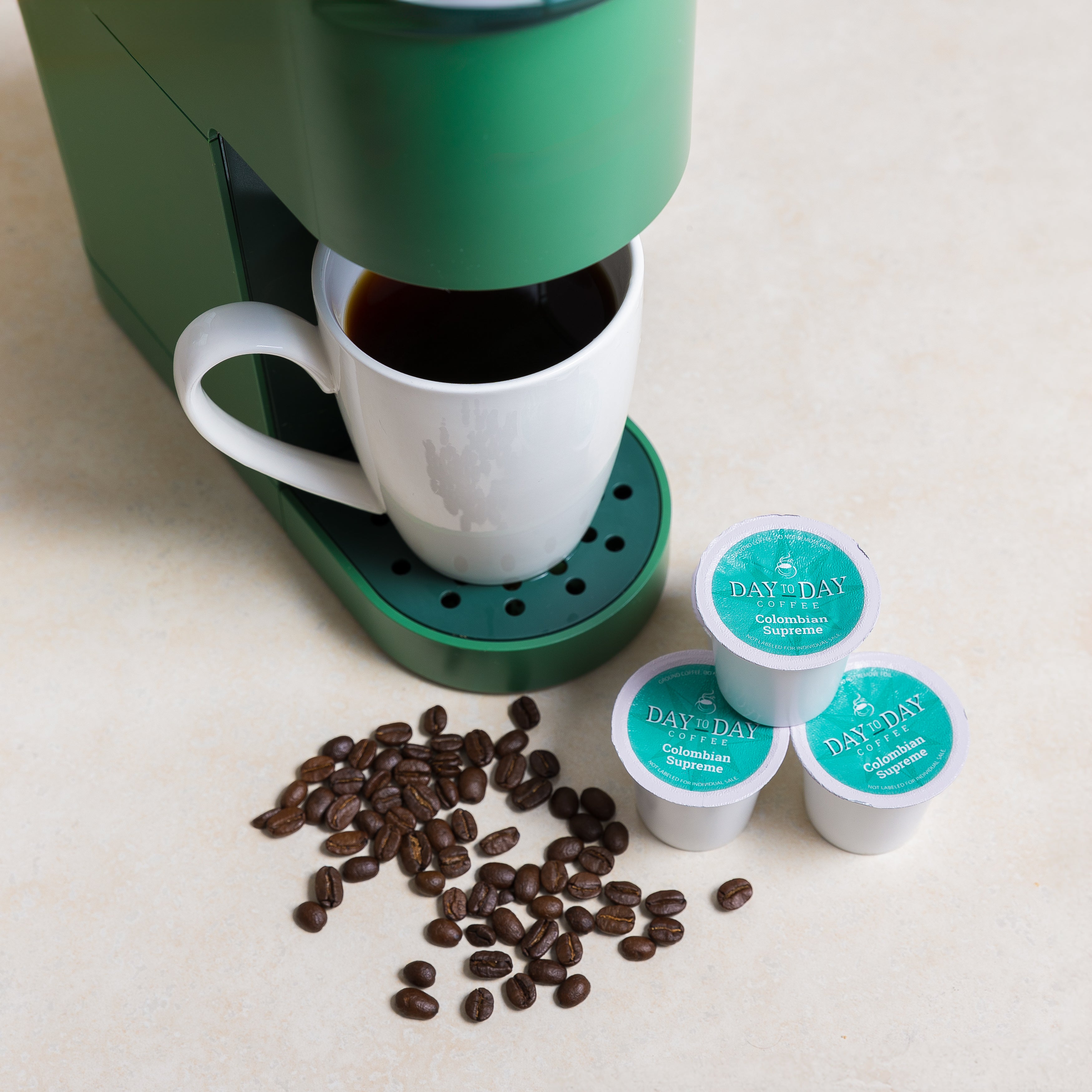 Day to Day Colombian Supreme Single Serve Coffee Pods – Day to Day