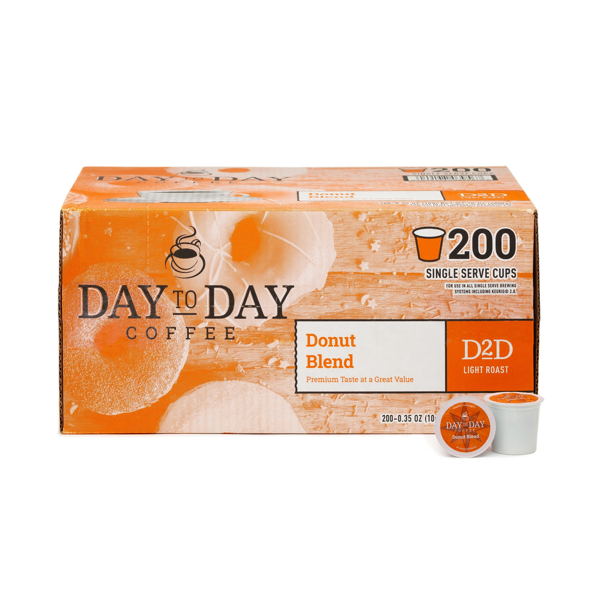 Day to Day Donut Blend Single Serve Coffee Pods – Day to Day Coffee®