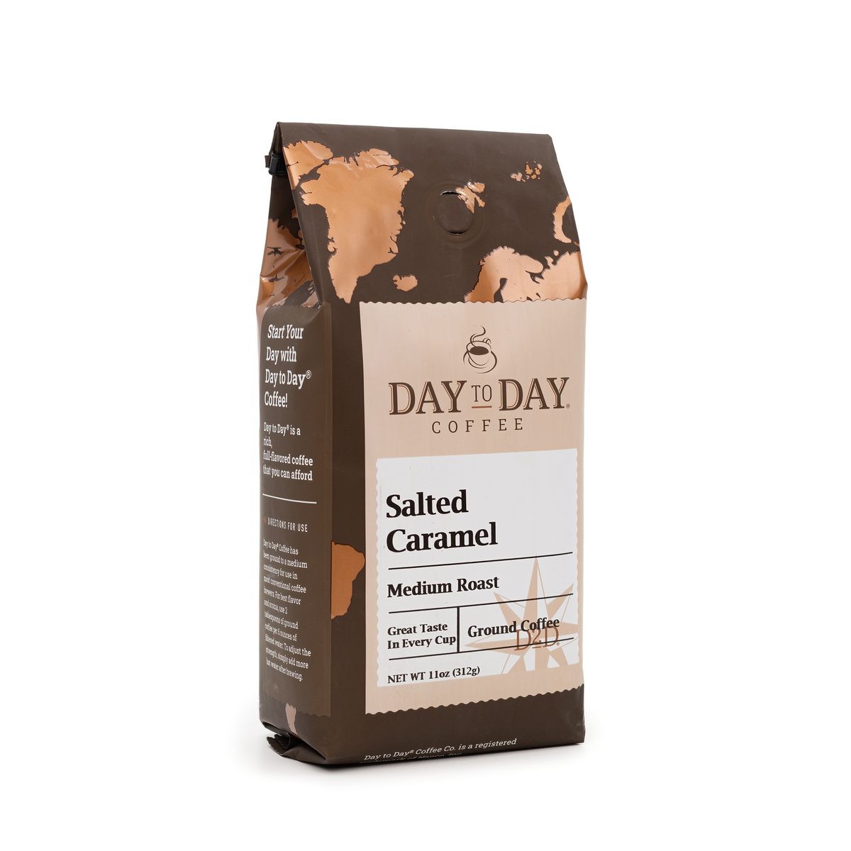 Day to day 11oz salted caramel medium roast ground coffee - 2